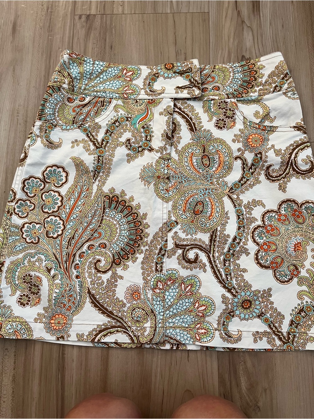 Cabi Paisley Skirt Size 4